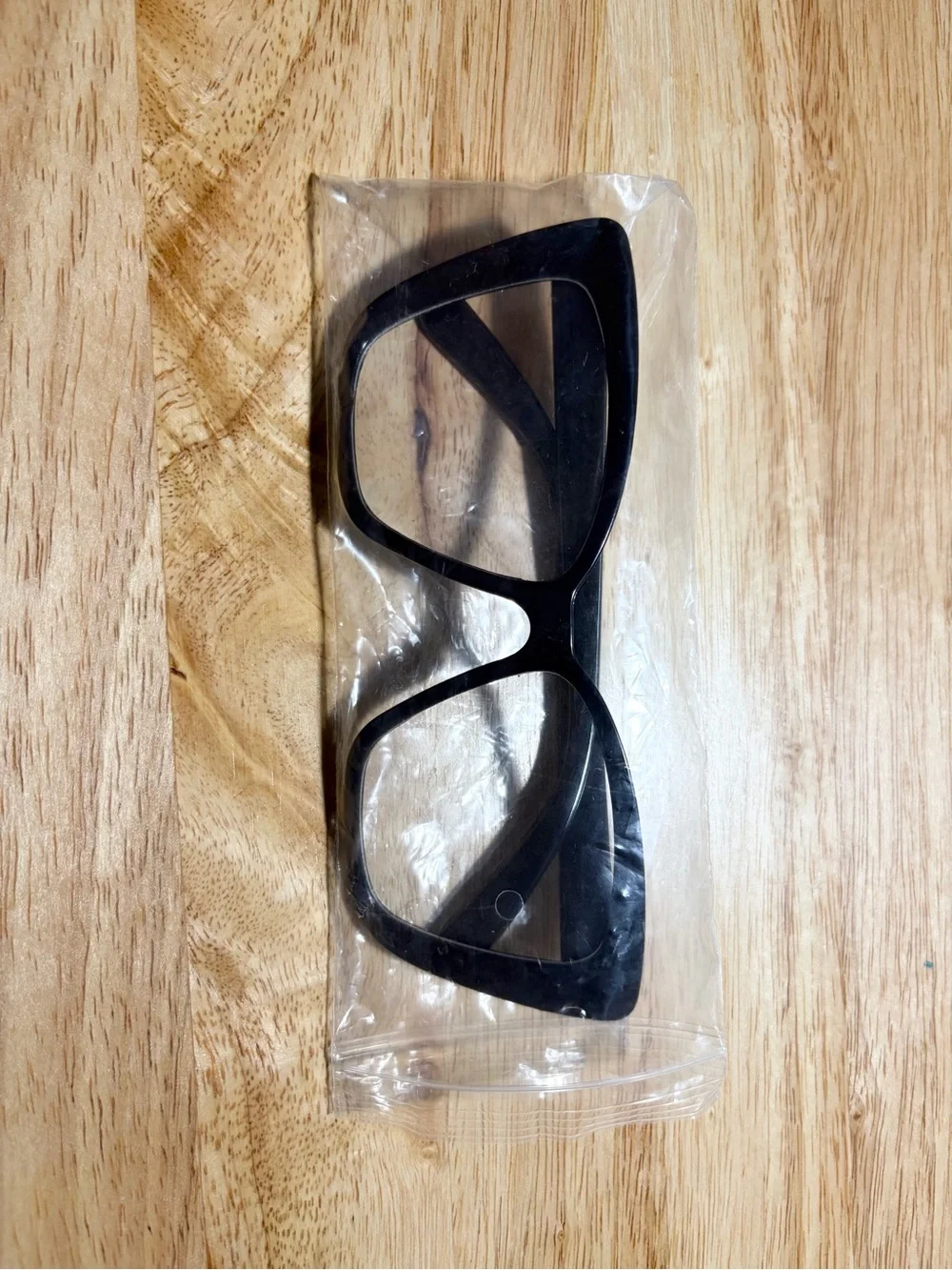 Solid All Black Bold Cat Eye Fashion Glasses